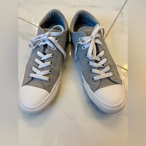 Converse All Star Gray Canvas Sneakers